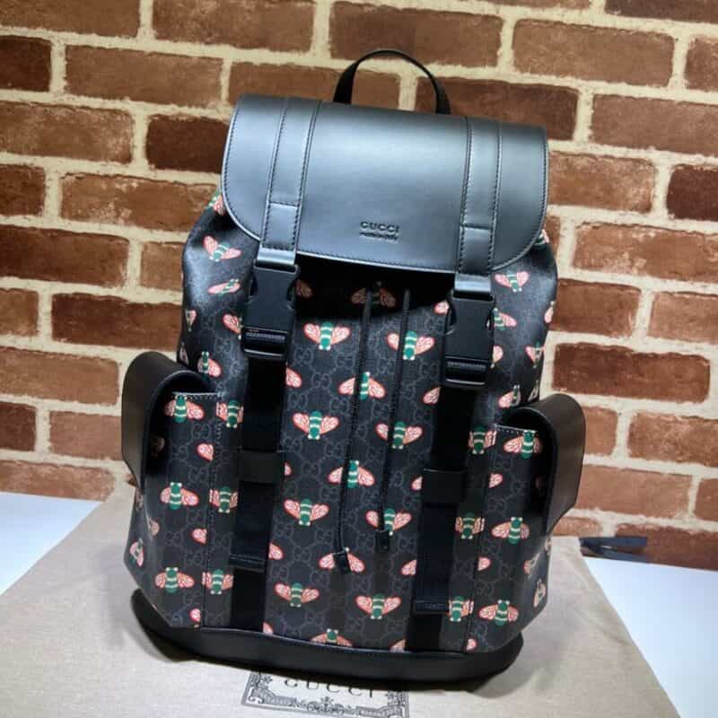 GUCCI古驰Bestiary系列蜜蜂图案背包495563