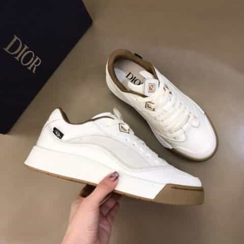 DIOR迪奥 2021秋冬新款男士印花帆布休闲运动鞋