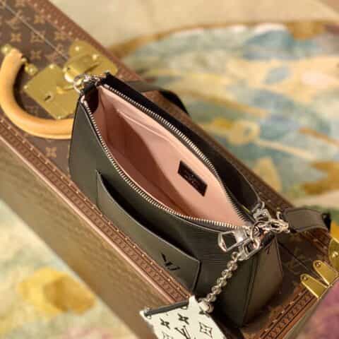 Louis Vuitton LV Marelle Epi bag M80689黑色