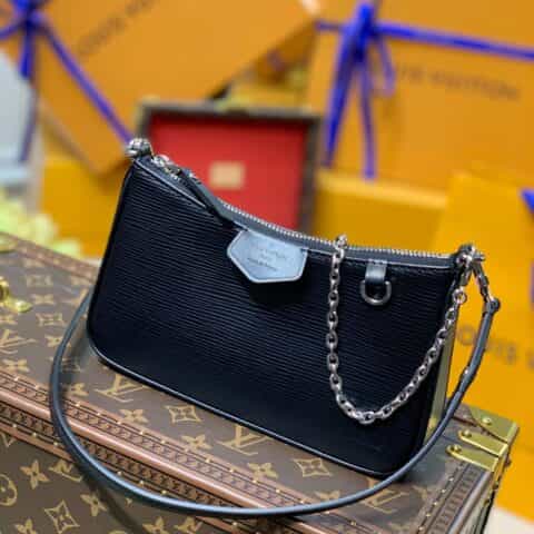 Louis Vuitton LV Easy Pouch on Strap bag M80471黑色