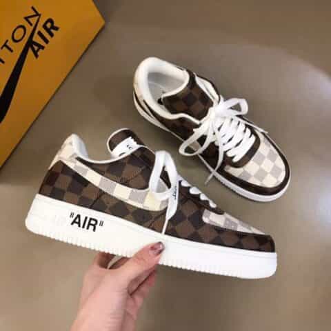 Loui* Vuitto* x OFF-WHITE x Nike 三方联名!潮酷男士休闲运动鞋