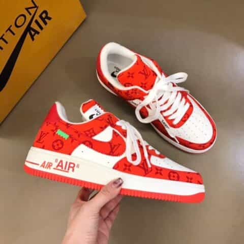 Loui* Vuitto* x OFF-WHITE x Nike 三方联名!潮酷男士休闲运动鞋