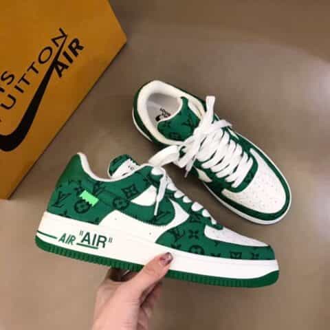 Loui* Vuitto* x OFF-WHITE x Nike 三方联名!潮酷男士休闲运动鞋