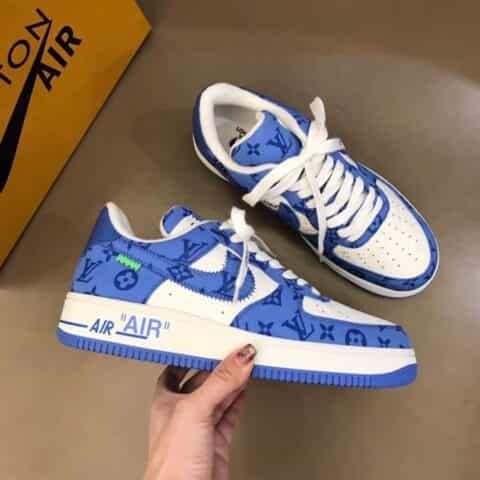 Loui* Vuitto* x OFF-WHITE x Nike 三方联名!潮酷男士休闲运动鞋