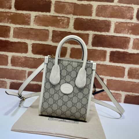 GUCCI古驰GG Retro系列迷你托特包671623