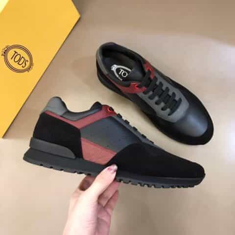 Tod'S 意大利进口小牛皮新款男士休闲运动鞋