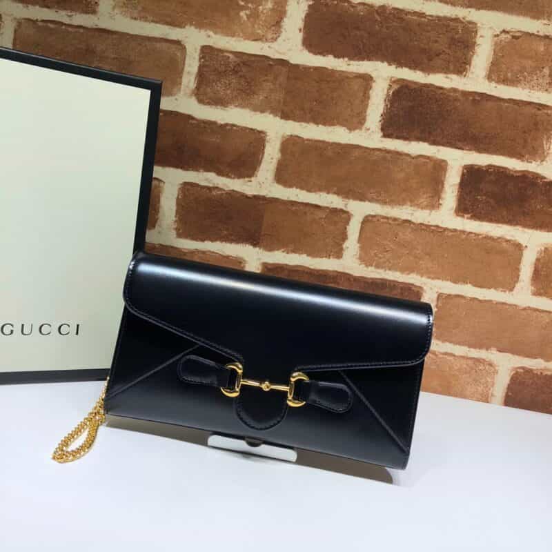 GUCCI古驰马衔扣链条小包614381