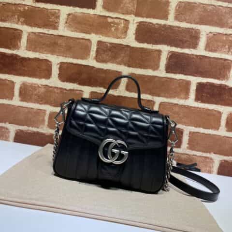 GUCCI古驰GG Marmont系列迷你手提包583571