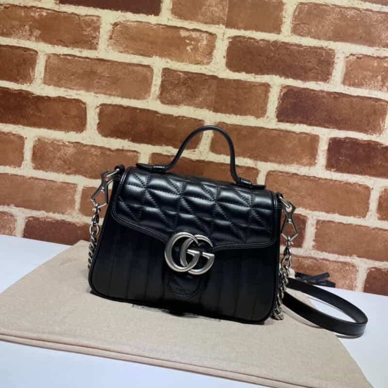 GUCCI古驰GG Marmont系列迷你手提包583571