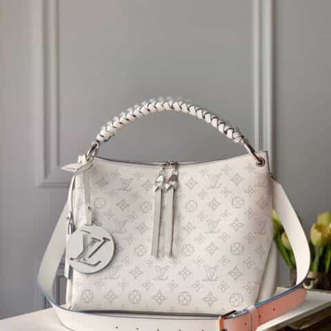Louis Vuitton LV Beaubourg Hobo MM bag M56201白色