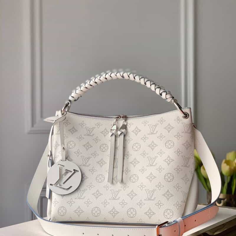 Louis Vuitton LV Beaubourg Hobo MM bag M56201白色