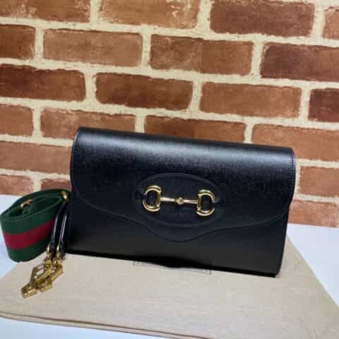 GUCCI古驰马衔扣1955系列小号手袋677286