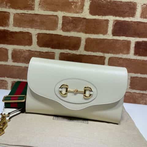 GUCCI古驰马衔扣1955系列小号手袋677286