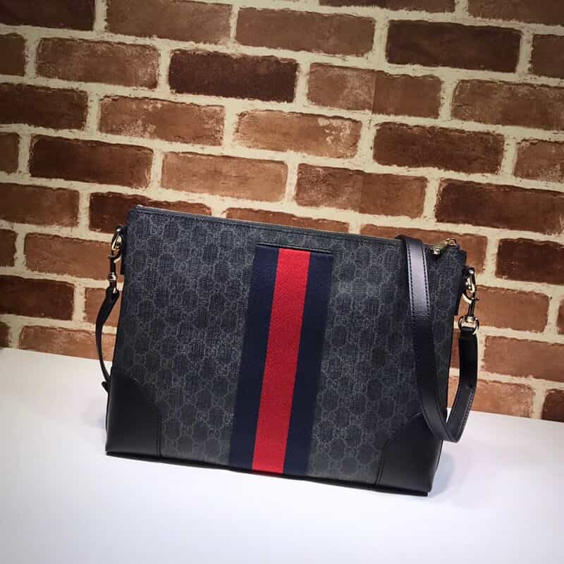 GUCCI古驰高级人造帆布邮差包474139
