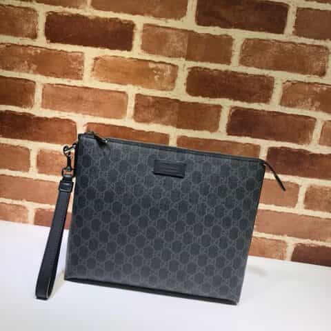GUCCI古驰高级人造皮革手拿包523293