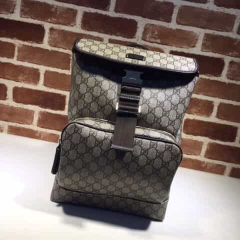 GUCCI古驰双G帆布双肩背包246103