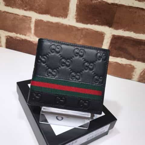 GUCCI古驰短款对折两折钱夹365491