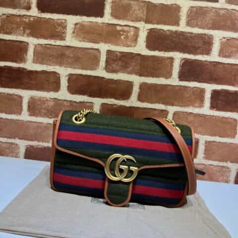 GUCCI古驰GG Marmont系列小号肩背包443497