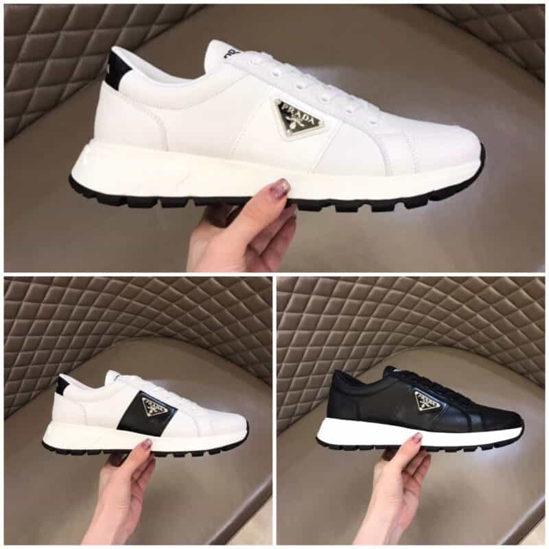 PRADA/普拉达 进口小牛皮材质2021男士时尚运动系列