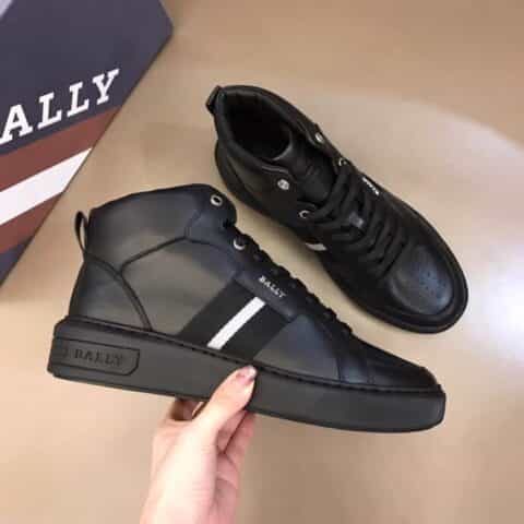 BALLY巴利 采用原厂牛皮面拼接印花pvc 鞋面B家原单男士中邦运动鞋
