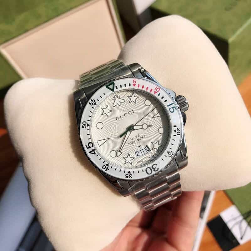 古驰 Gucci 新款石英男表Gucci Dive系列腕表