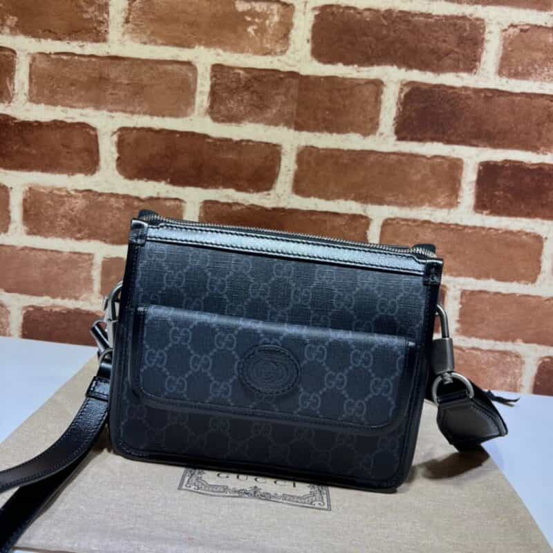 GUCCI古驰GG Retro系列邮差包674164