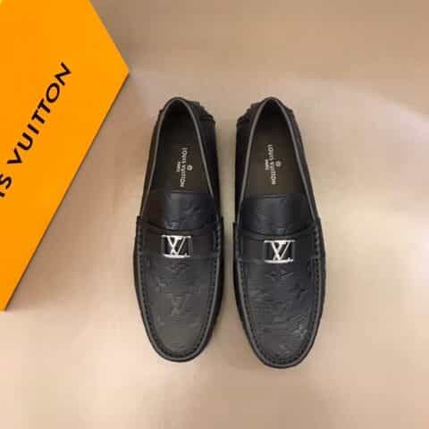 LV/路易威登 原厂进口皮料经典奢牌驾车豆豆鞋
