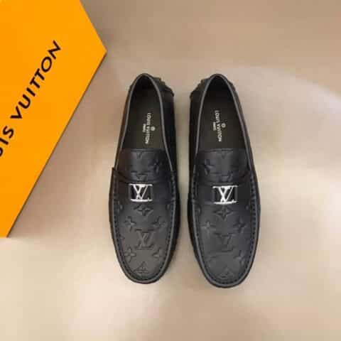 LV/路易威登 原厂进口皮料经典奢牌驾车豆豆鞋