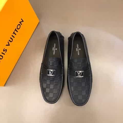 LV/路易威登 原厂进口皮料经典奢牌驾车豆豆鞋