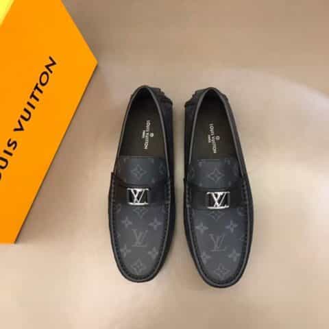 LV/路易威登 原厂进口皮料经典奢牌驾车豆豆鞋