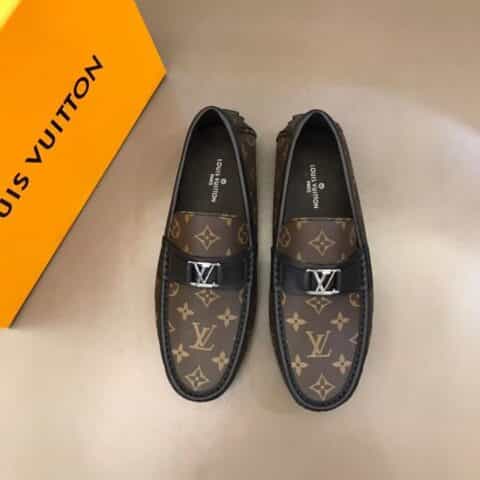 LV/路易威登 原厂进口皮料经典奢牌驾车豆豆鞋