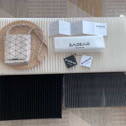 三宅一生|ISSEY MIYAKE 翻盖水晶包BB03-AG282