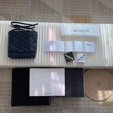 三宅一生|ISSEY MIYAKE 翻盖水晶包BB03-AG282