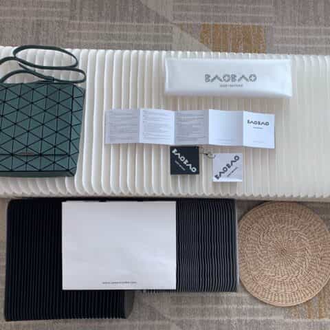三宅一生|ISSEY MIYAKE 翻盖水晶包BB03-AG282