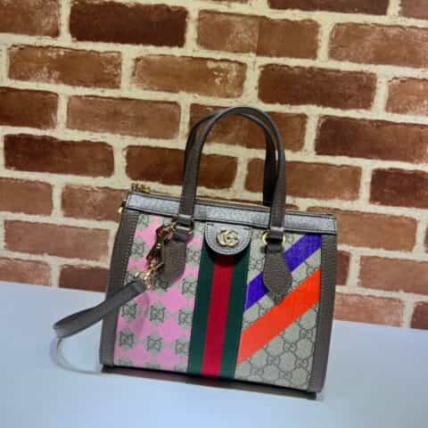 GUCCI古驰Ophidia系列小号托特包547551