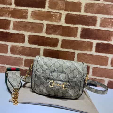 GUCCI古驰The Hacker Project系列马衔扣1955迷你手袋658574