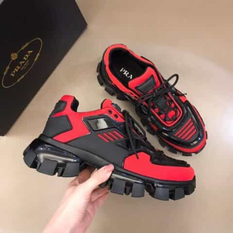 PRADA普拉达 P家新款21ss Prad*Cloudbust Thunder情侣款机器人运动鞋