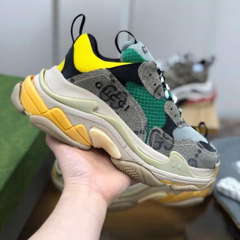 BALENCIAGA巴黎世家 六层复合鞋底男女款巴黎老爹鞋联名款运动鞋