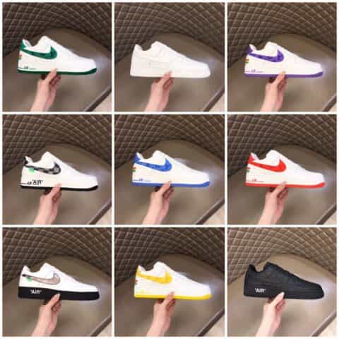 LV/路易威登  OFF-WHITE x Nike 三方联名潮酷男士休闲运动鞋