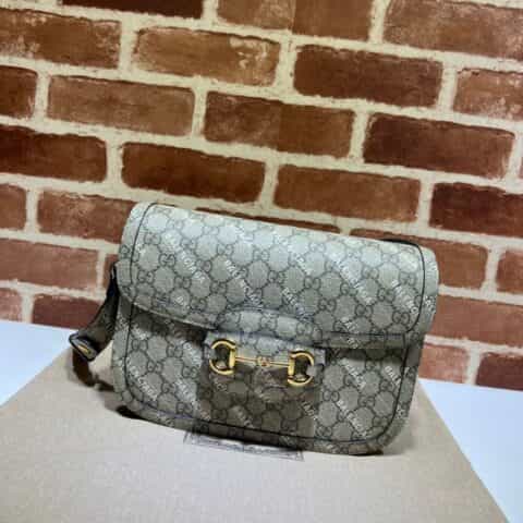 GUCCI古驰The Hacker Project系列马衔扣1955小号手袋602204