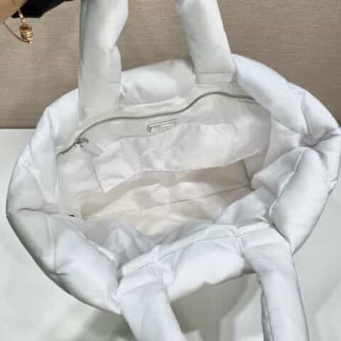 PRADA托特包 1BG411白色
