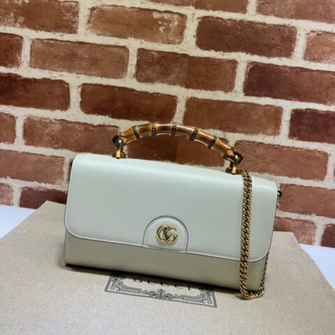 GUCCI古驰竹节手提链条包675795