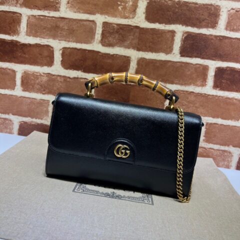 GUCCI古驰竹节手提链条包675795