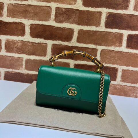 GUCCI古驰竹节手提链条包675795