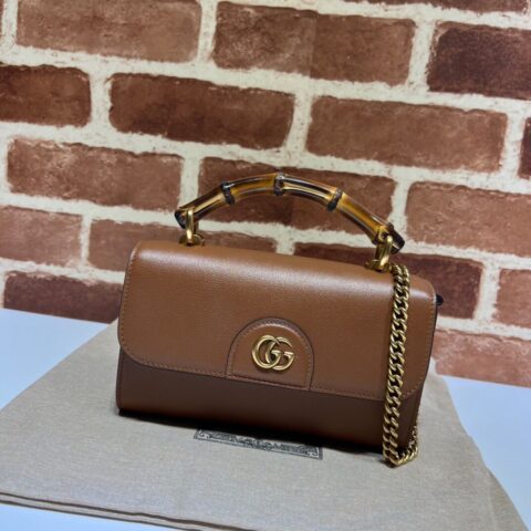 GUCCI古驰竹节手提链条包675795