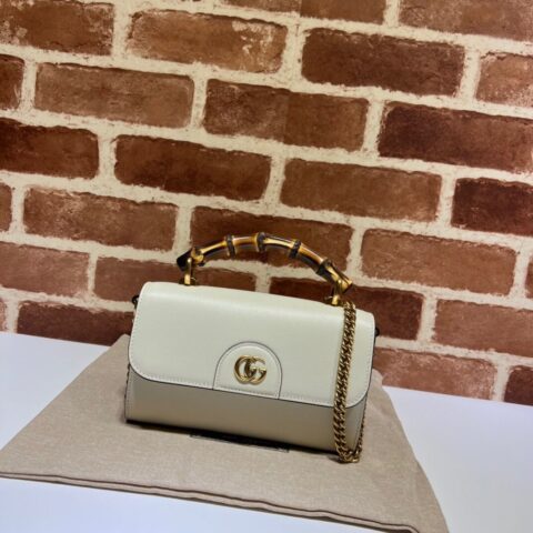 GUCCI古驰竹节手提链条包675795
