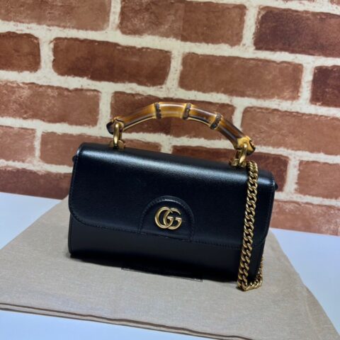 GUCCI古驰竹节手提链条包675795