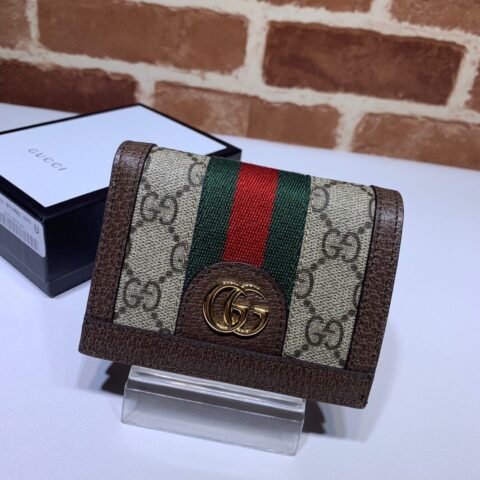GUCCI古驰Ophidia系列GG卡包523155