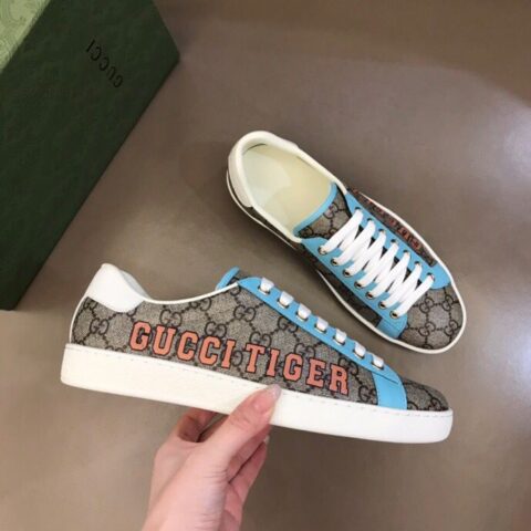 GUCCI古驰 意大利进口原版皮料G家经典小白鞋
