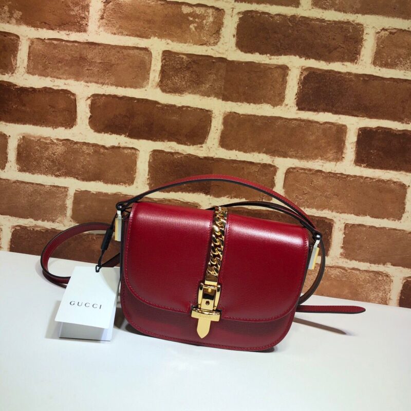 GUCCI古驰Sylvie 1969系列迷你肩背包615965